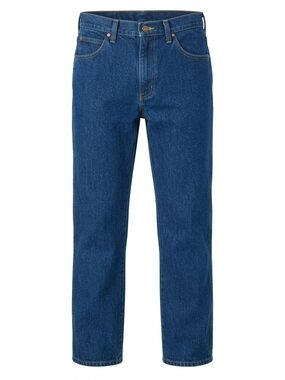 Rustler Men's Straight-Leg Indigo Blue Jeans 36 X 34